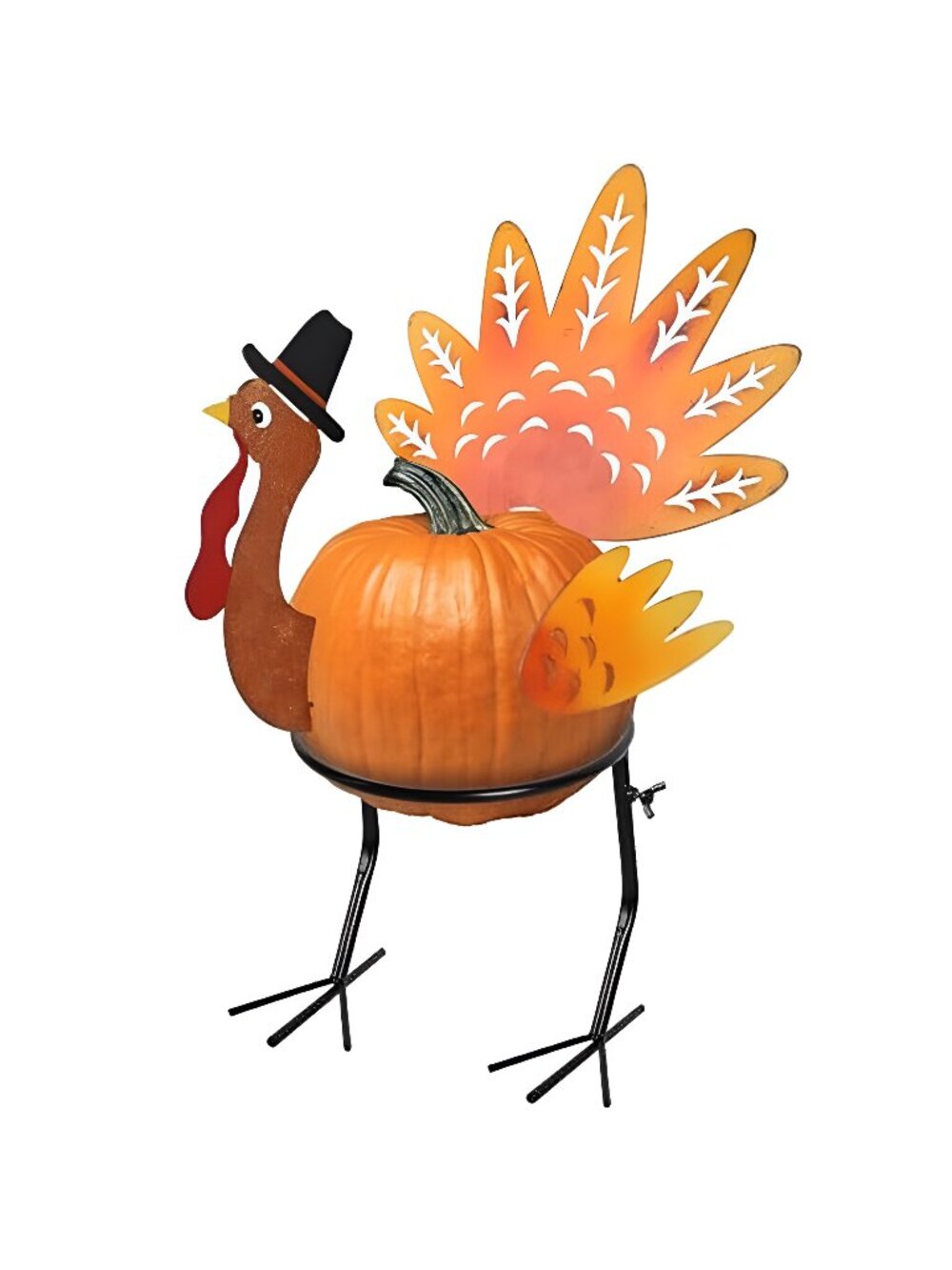 Male Turkey Pumpkin Making Kit, Thanksgiving Decorations DIY Pumpkin with